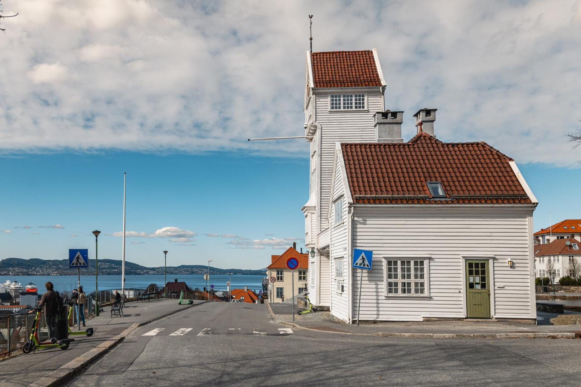 Bryggen // Floyen Apartments Bergen Bagian luar foto