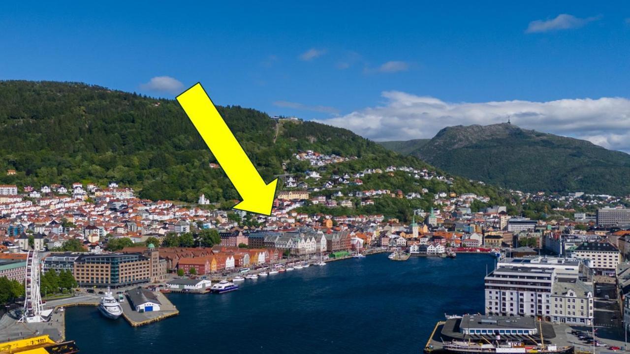 Bryggen // Floyen Apartments Bergen Bagian luar foto